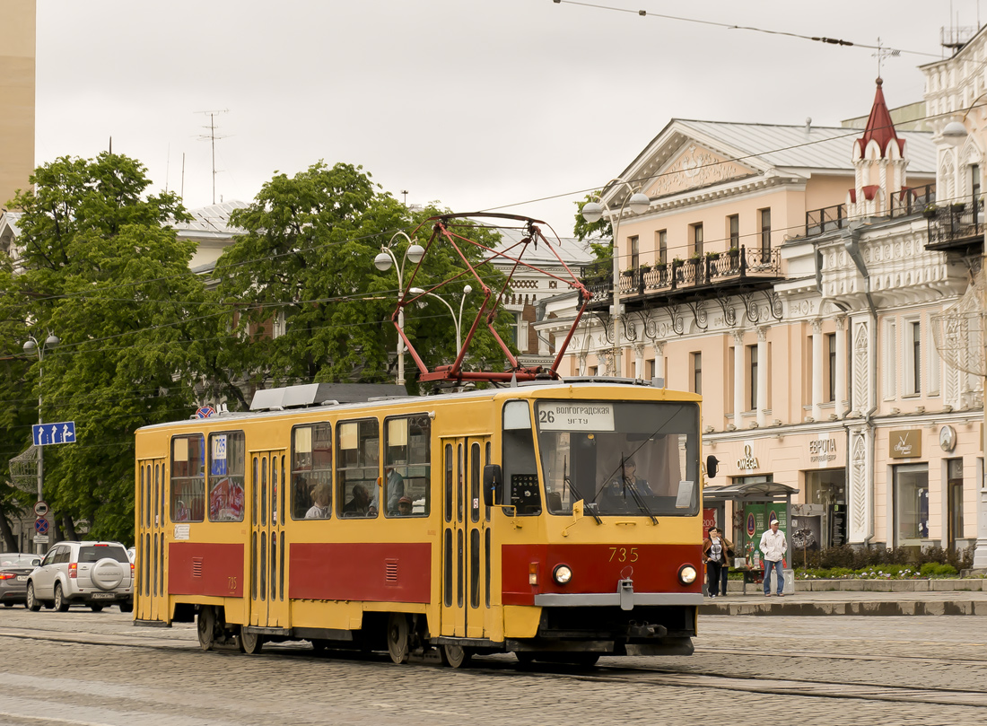 Екатеринбург, Tatra T6B5SU № 735