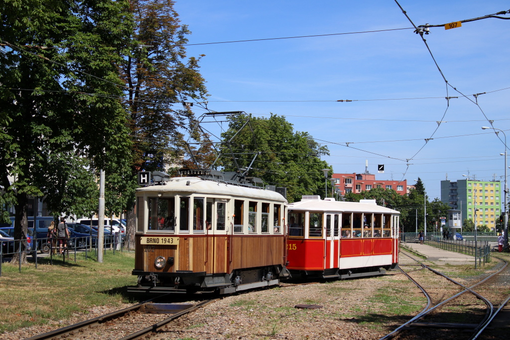 Brno, KPS mv6.3 Nr. 107; Brno — Dopravní nostalgie 2017