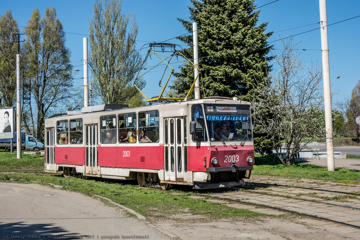 Каменское, Татра-Юг Т6Б5 № 2003