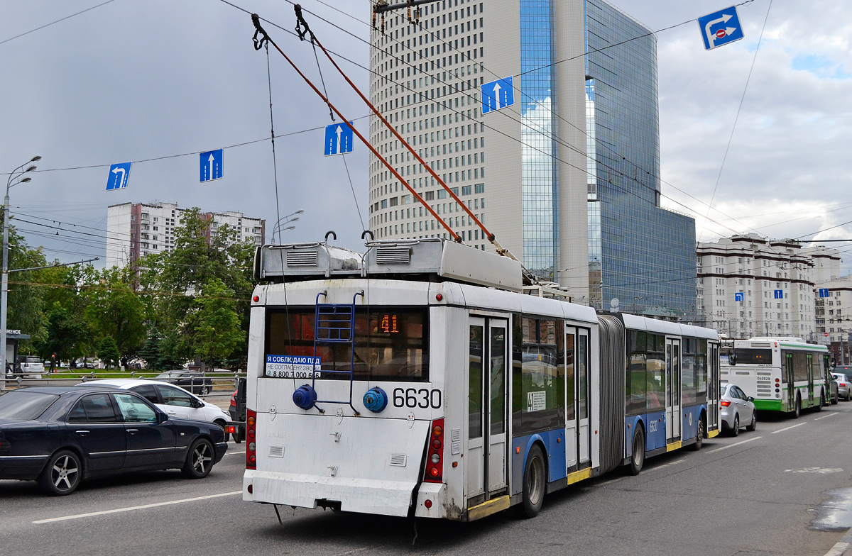 Moskva, Trolza-6206.01 “Megapolis” č. 6630 Moskva, Trolza-6206.01 “Megapolis” č. 6630