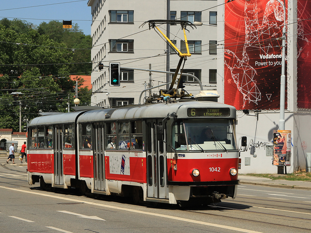 Brno, Tatra K2P № 1042 Brno, Tatra K2P № 1042