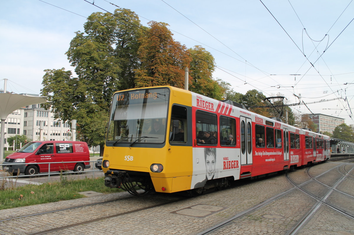 Штутгарт, Duewag DT8.4 № 3021