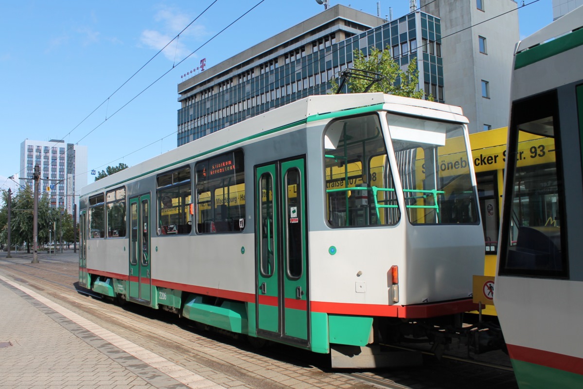 Магдебург, Tatra B6A2M № 2206 Магдебург, Tatra B6A2M № 2206