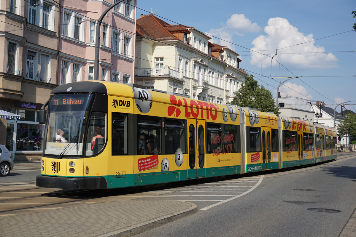 Дрезден, Bombardier NGT D12 DD № 2811