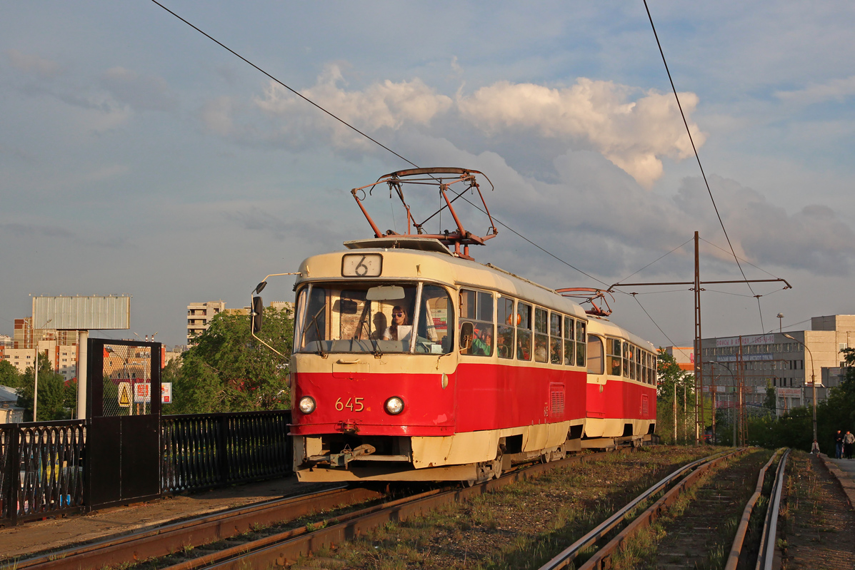 Екатеринбург, Tatra T3SU (двухдверная) № 645
