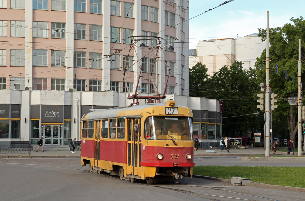 Yekaterinburg, Tatra T3SU Br. 597