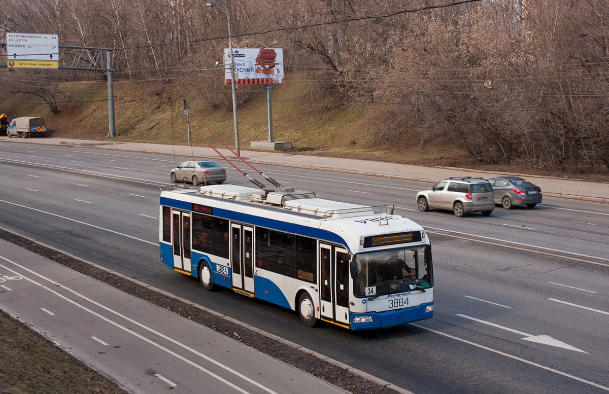 Москва, СВАРЗ-6235.01 (БКМ 32100М) № 3884