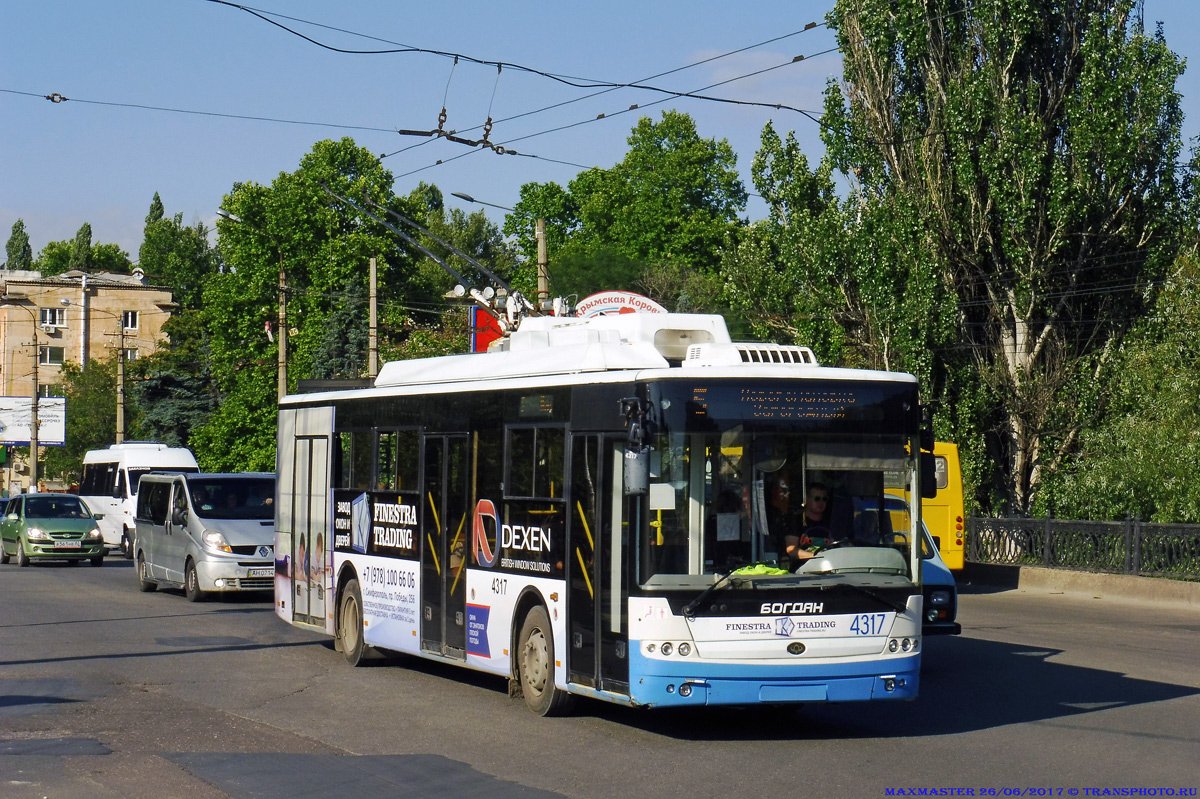 Krymo troleibusai, Bogdan T70110 nr. 4317