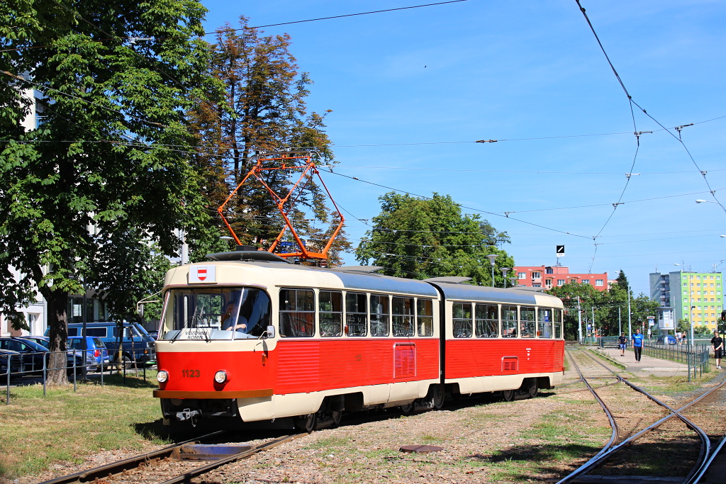 Брно, Tatra K2YU № 1123; Брно — Dopravní nostalgie 2017