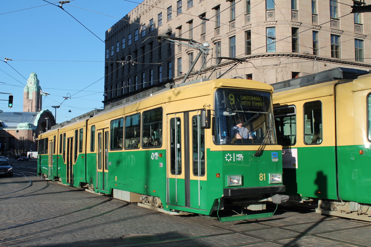 Хельсинки — Эспоо, Valmet MLNRV2 № 81