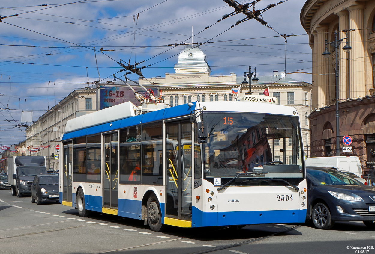 Санкт-Петербург, Тролза-5265.00 «Мегаполис» № 2504