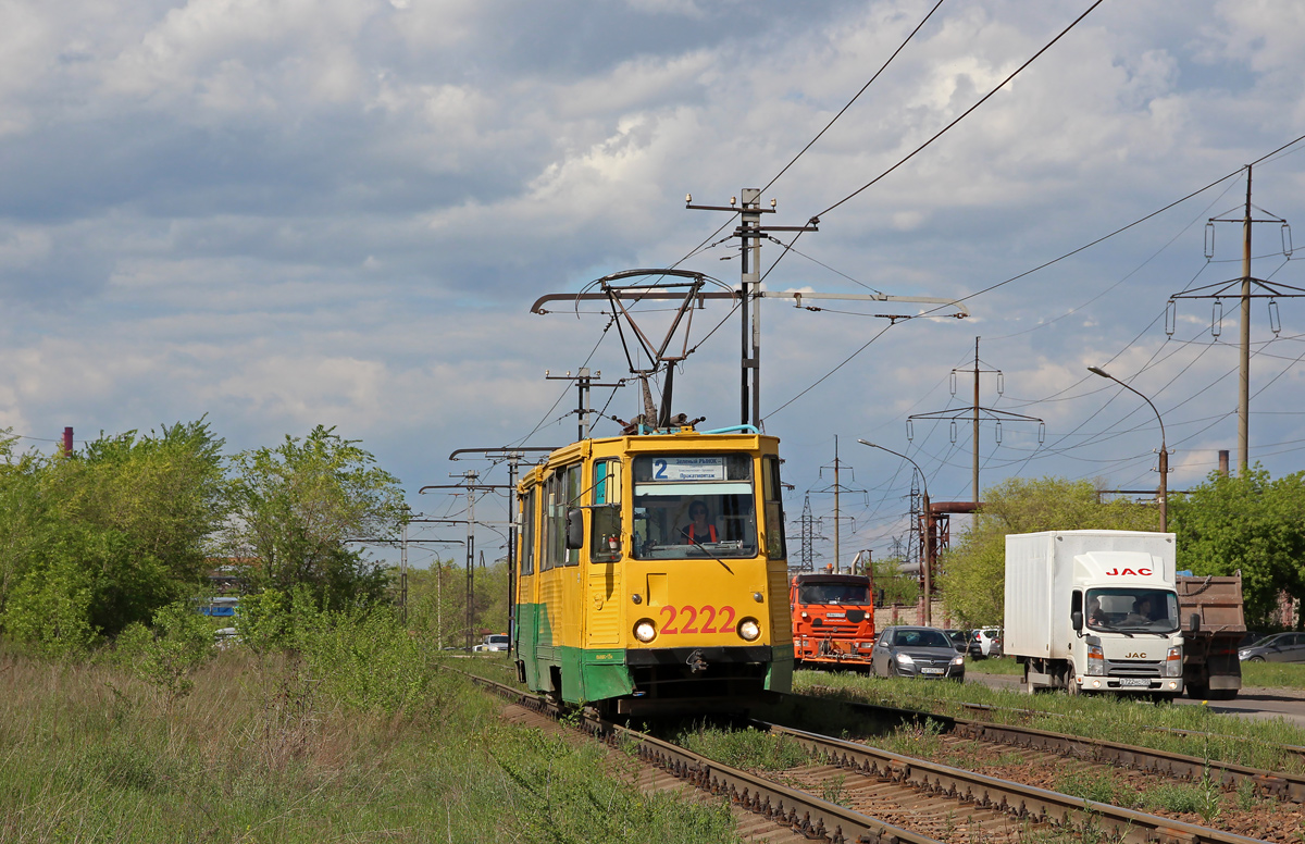 Магнитогорск, 71-605 (КТМ-5М3) № 2222