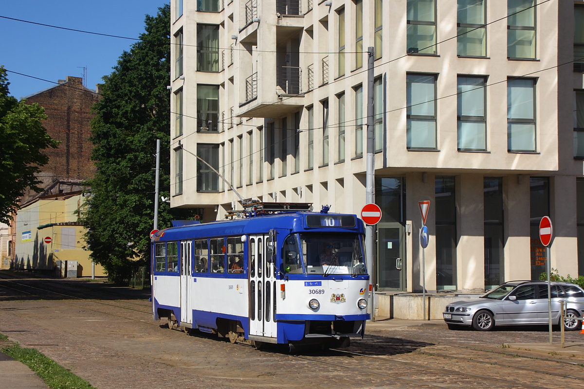 Рига, Tatra T3A № 30689