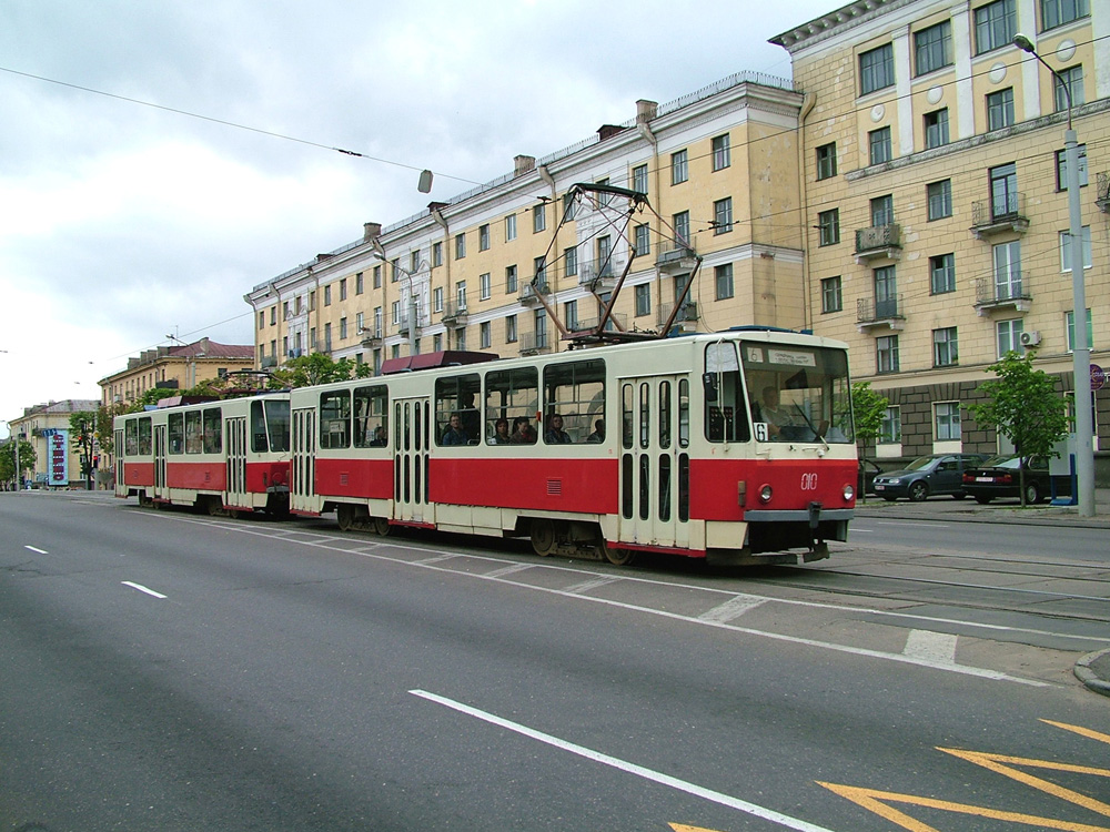 Минск, Tatra T6B5SU № 010