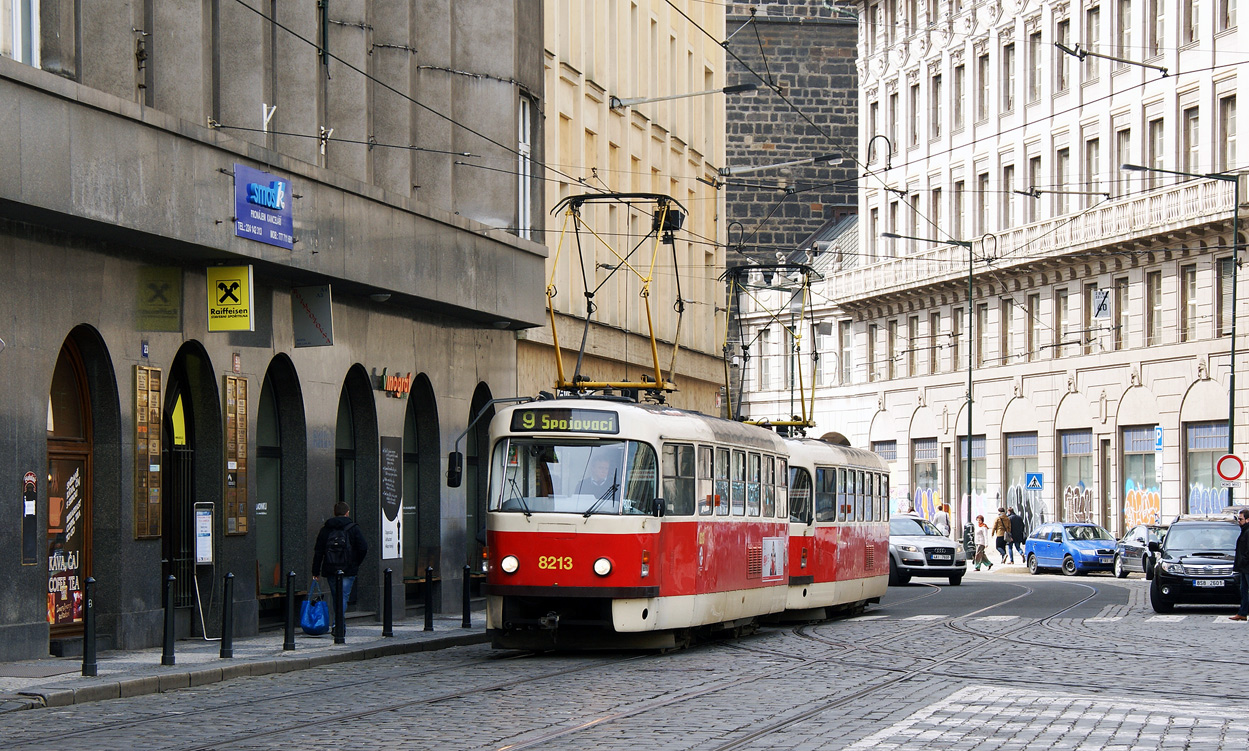 Прага, Tatra T3R.P № 8213
