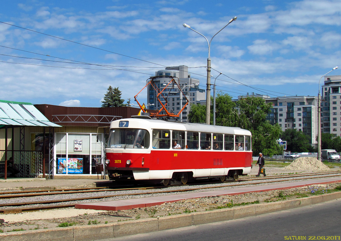 Харків, Tatra T3SUCS № 3078