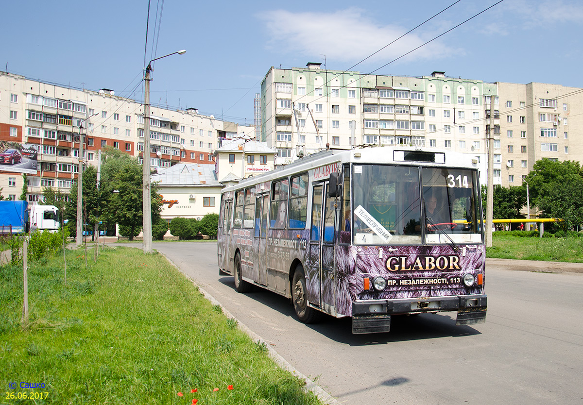Черновцы, Škoda 14Tr11/6 № 314