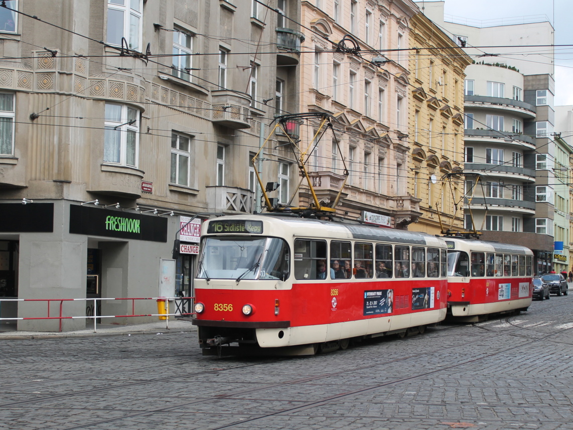 Прага, Tatra T3R.P № 8356