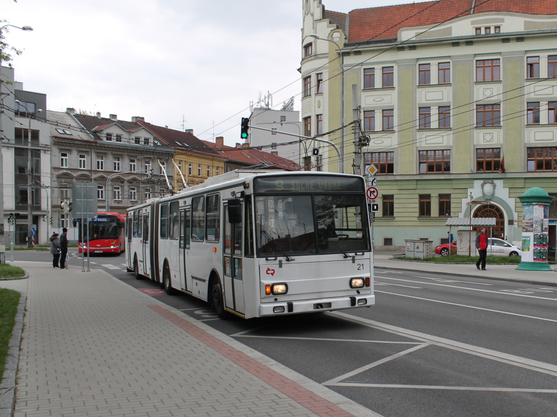 Ческе-Будеёвице, Škoda 15TrM № 21