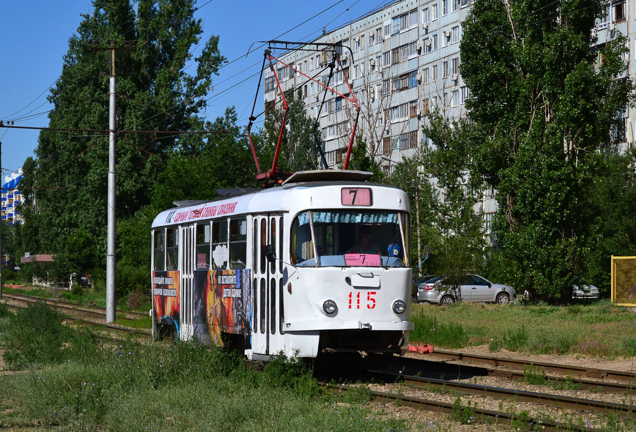 Волжский, Tatra T3SU № 115