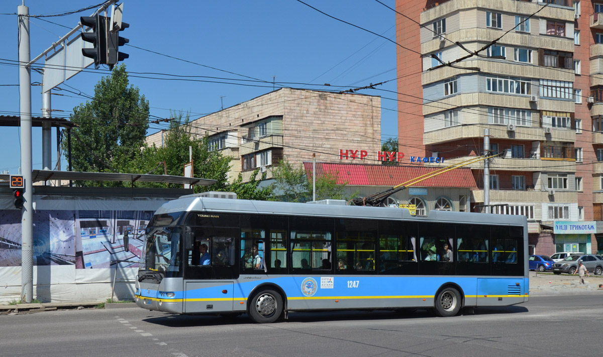 Almaty, YoungMan JNP6120GDZ (Neoplan Kazakhstan) Nr. 1247