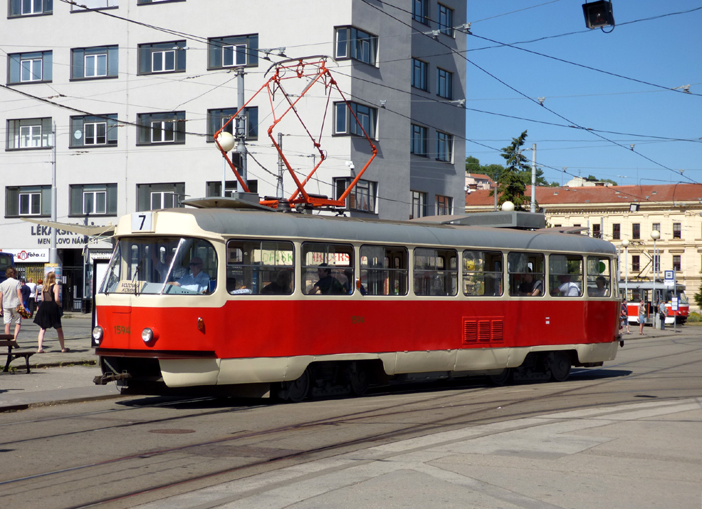 Брно, Tatra T3M № 1594; Брно — Dopravní nostalgie 2017