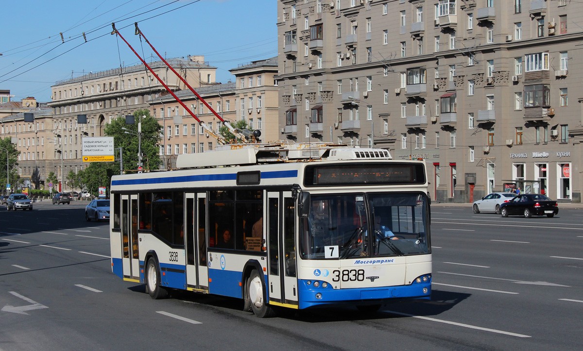 Москва, СВАРЗ-МАЗ-6235.00 № 3838