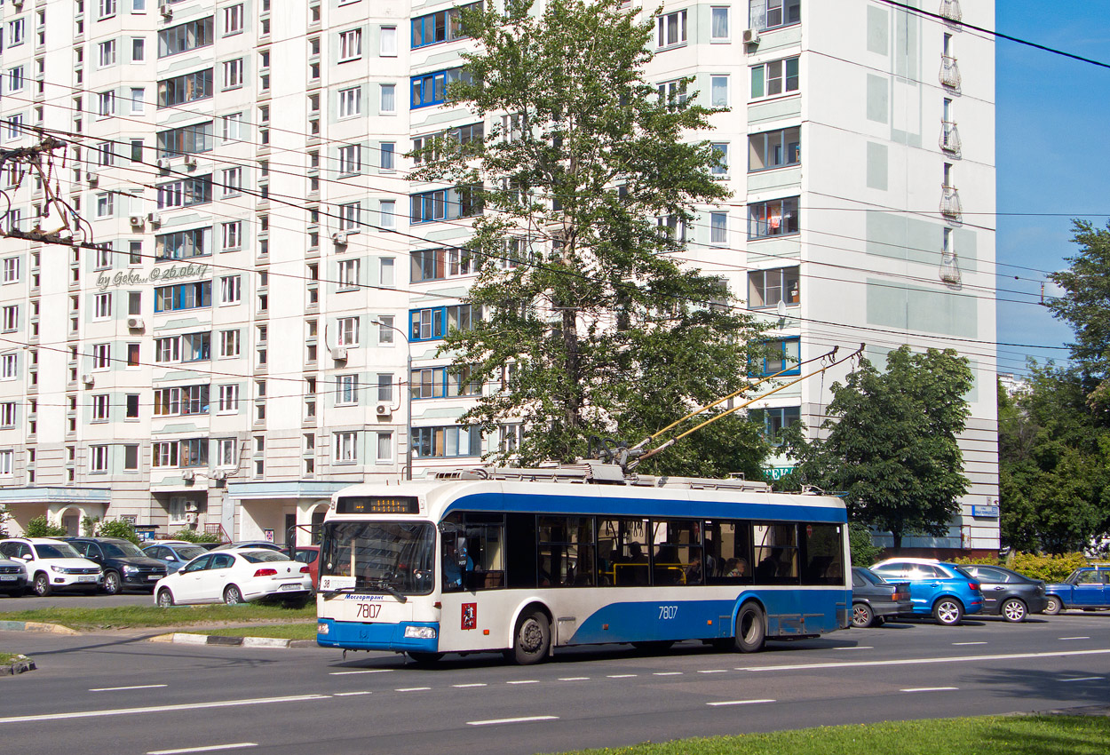 Москва, БКМ 321 № 7807