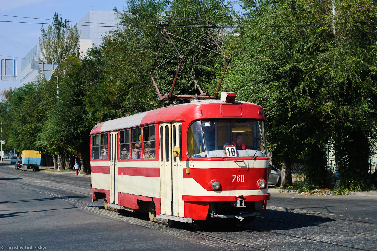 Запорожье, Tatra T3SU № 760