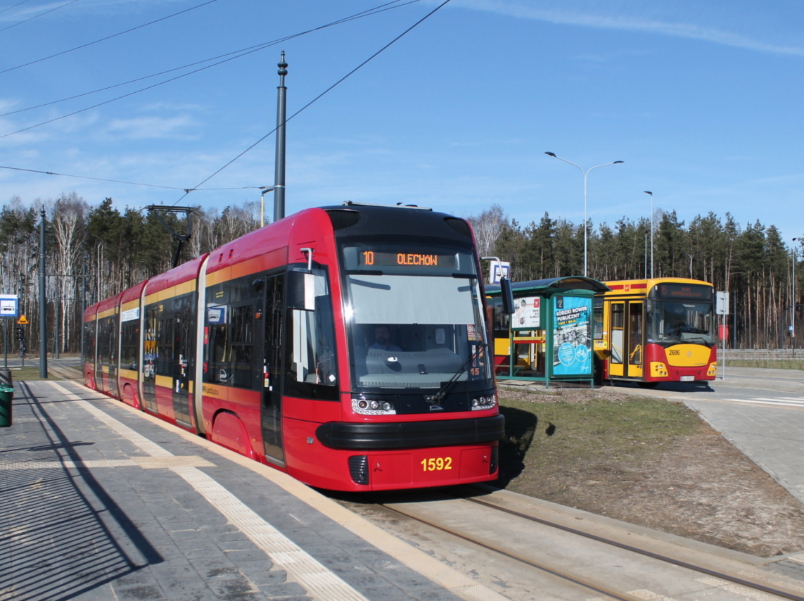 Лодзь, PESA Swing 122NaL № 1592