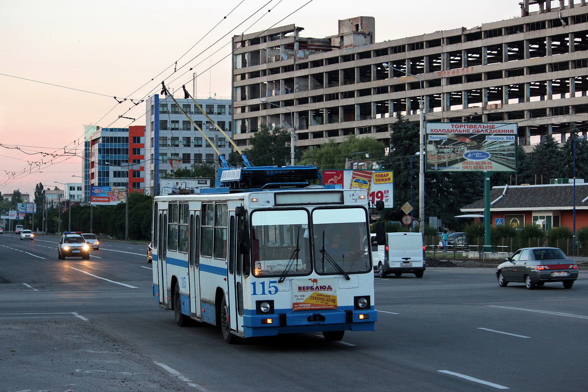 Полтава, ЮМЗ Т2 № 115