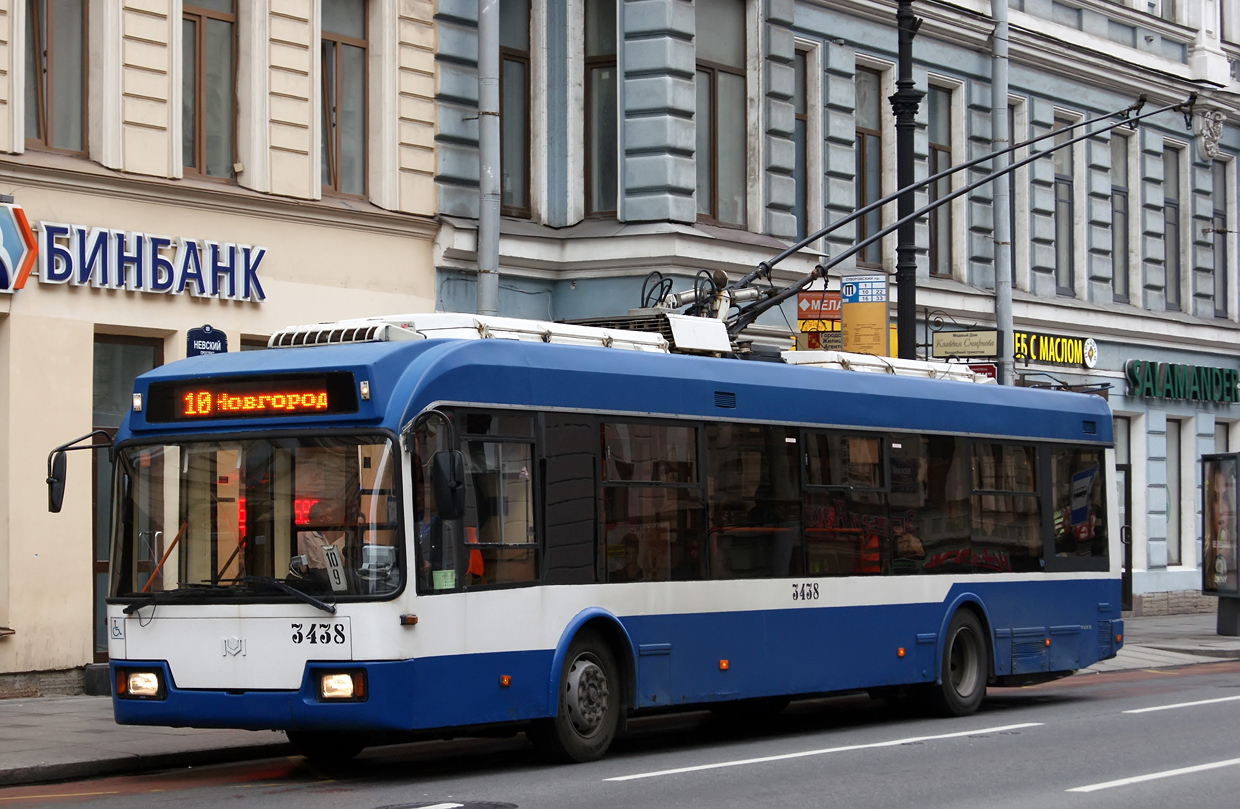 Санкт-Петербург, БКМ 321 № 3438