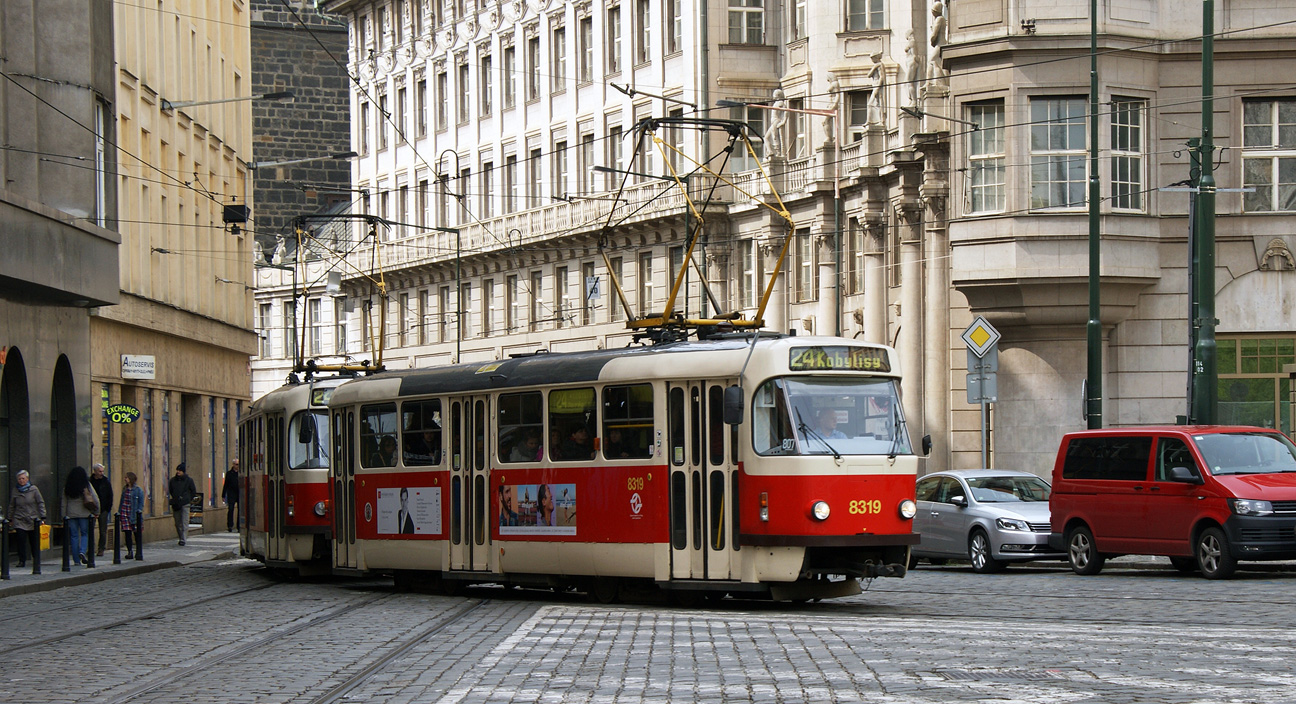 Прага, Tatra T3R.P № 8319