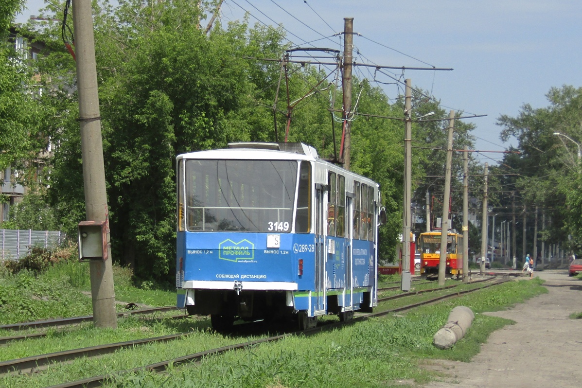 Барнаул, Tatra T6B5SU № 3149