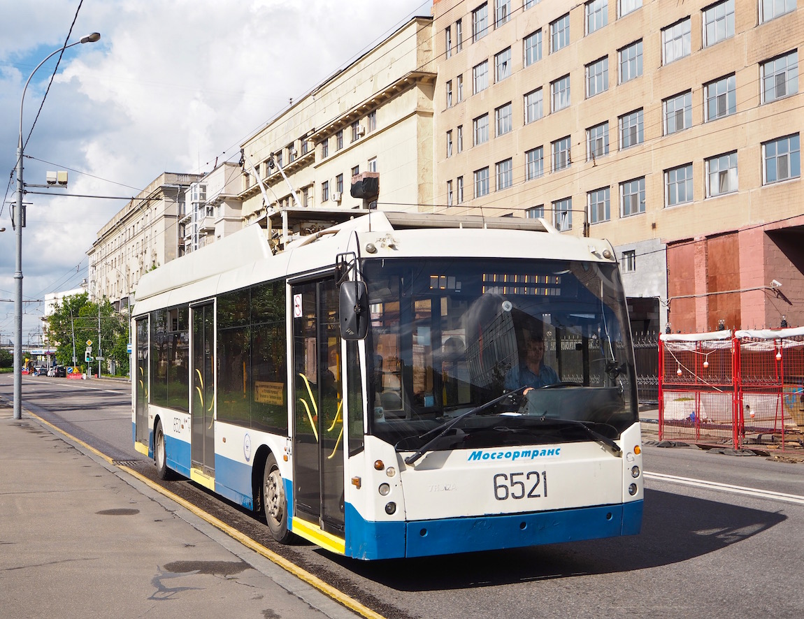 Москва, Тролза-5265.00 «Мегаполис» № 6521