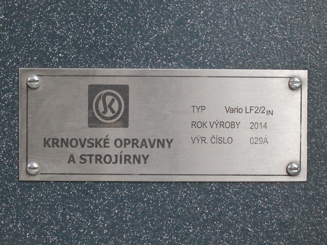 Пльзень, Vario LF2/2 IN № 366
