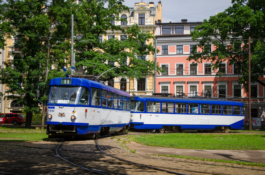Рига, Tatra T3A № 51830