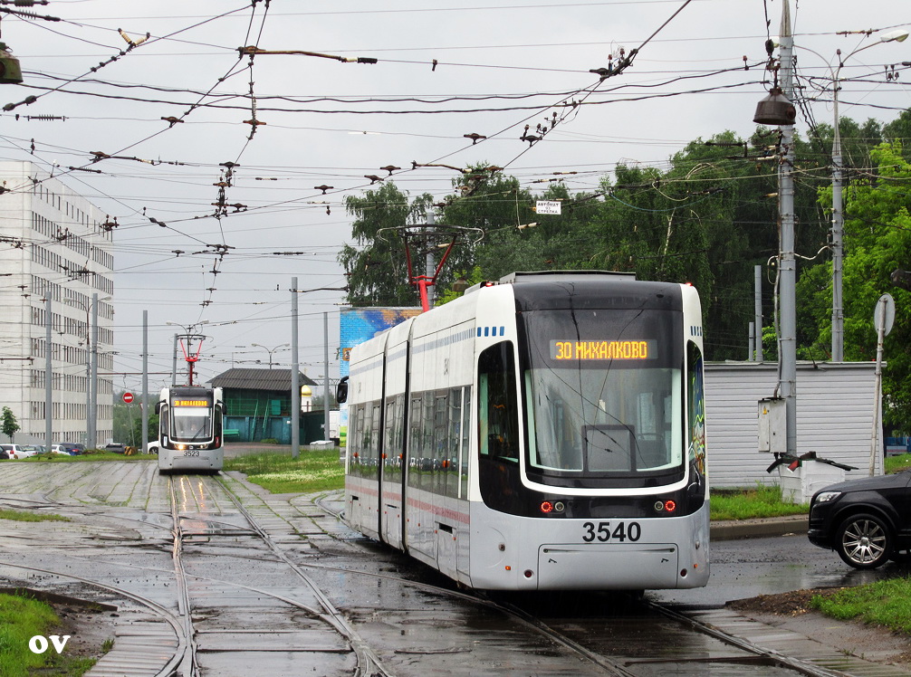 Москва, 71-414 (Pesa Fokstrot) № 3540