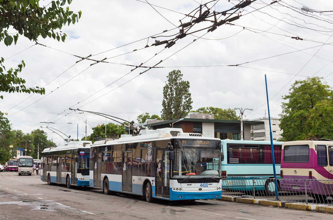 Crimean trolleybus, Bogdan T70115 # 4400