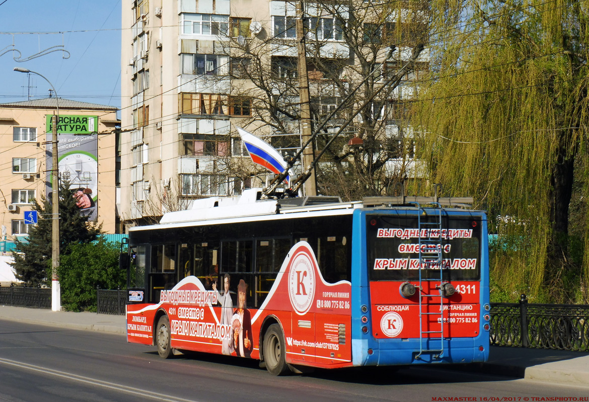 Крымский троллейбус, Богдан Т70110 № 4311