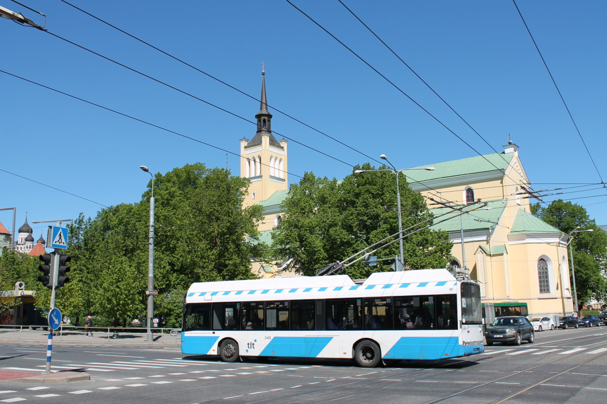 Таллин, Solaris Trollino III 12 AC № 345