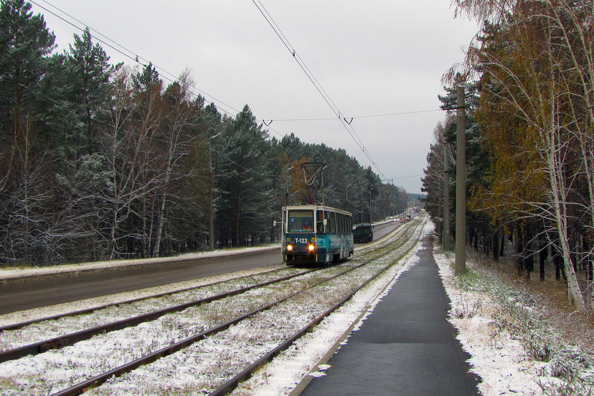 Ангарск, 71-605 (КТМ-5М3) № 123 Ангарск, 71-605 (КТМ-5М3) № 123