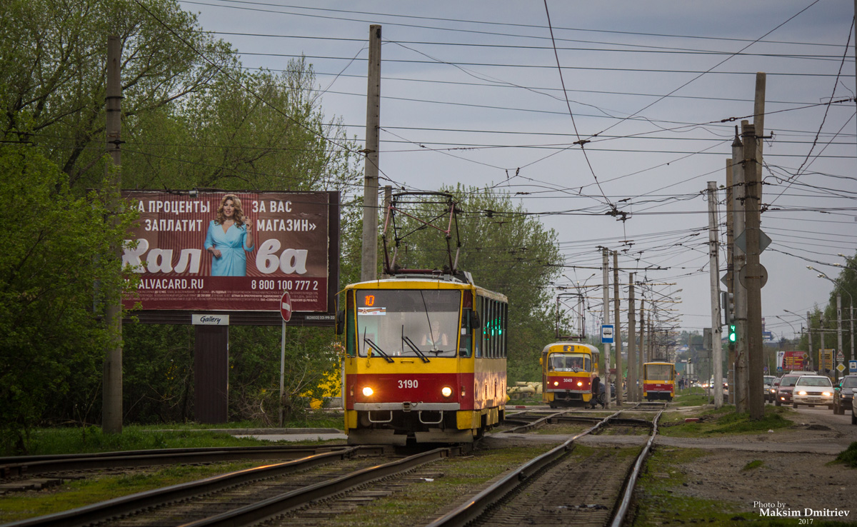 Барнаул, Tatra T6B5SU № 3190