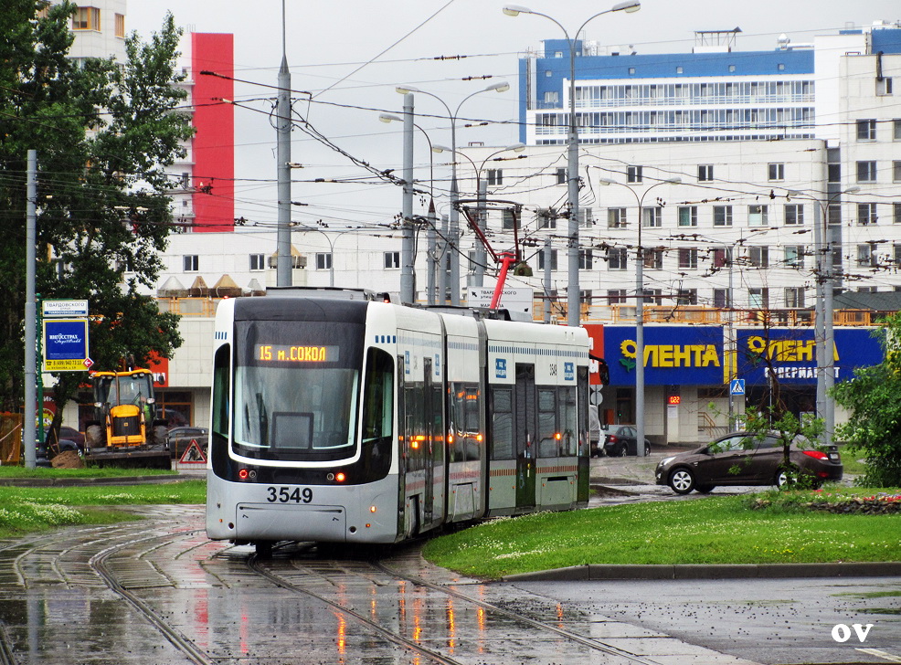 Москва, 71-414 (Pesa Fokstrot) № 3549