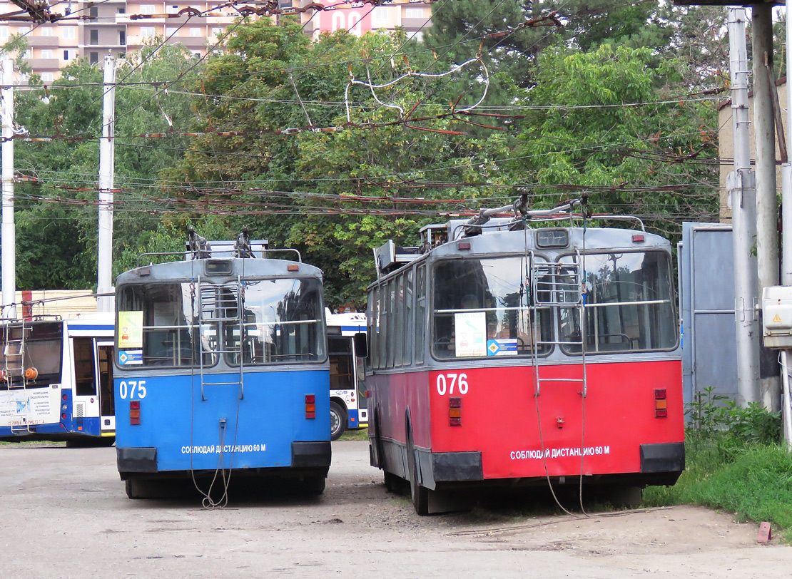 Краснодар, ЗиУ-682В-013 [В0В] № 075; Краснодар, ЗиУ-682В-013 [В0В] № 076