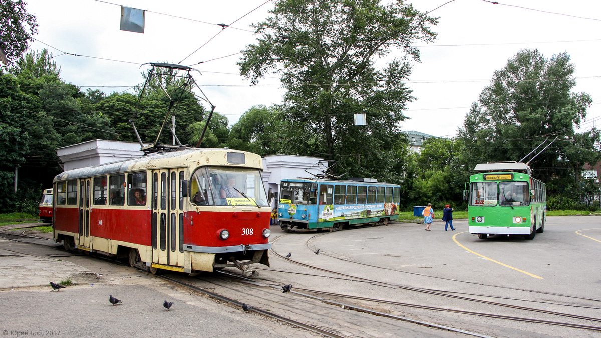 Курск, Tatra T3SU № 308