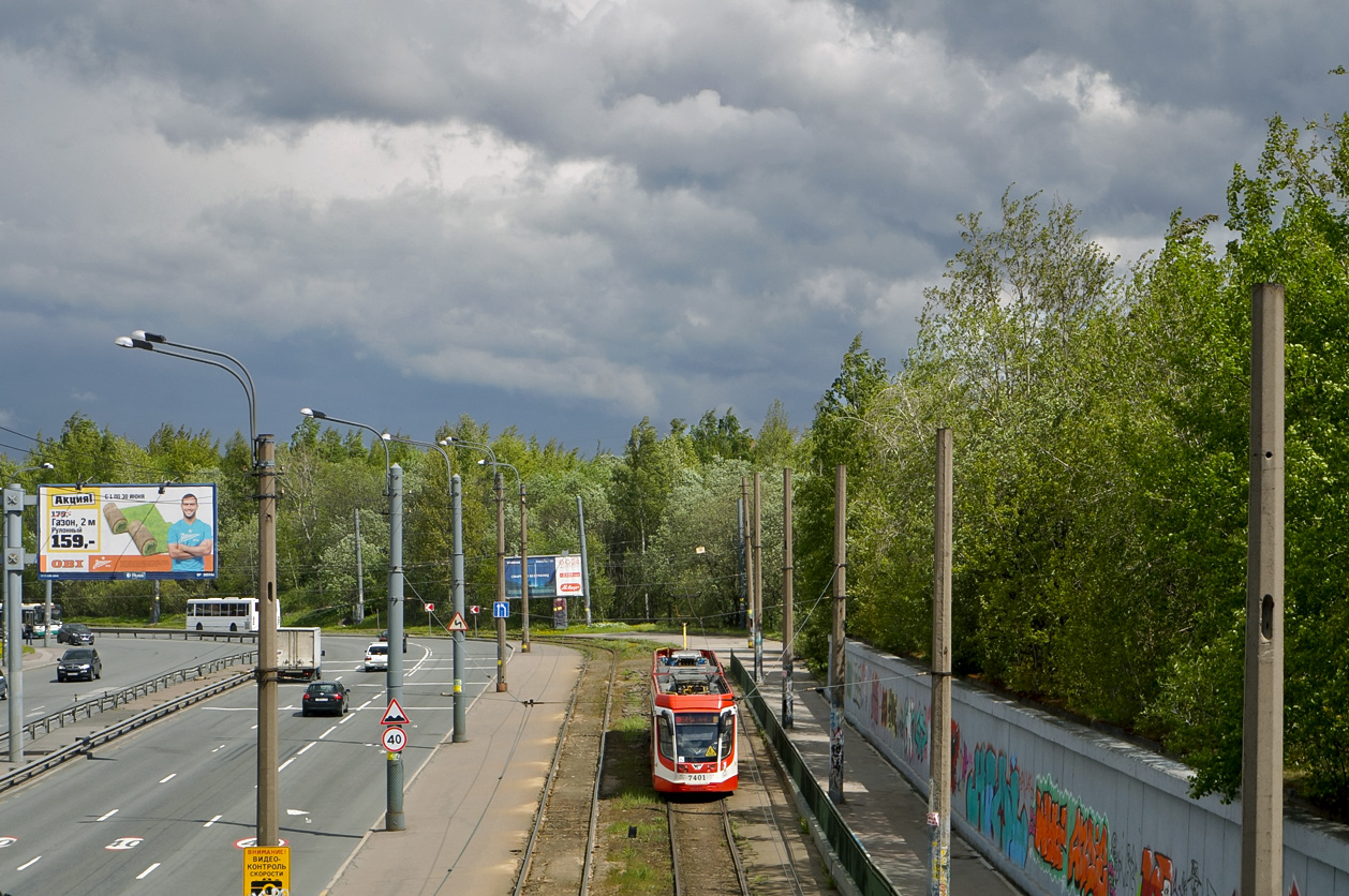 Санкт-Петербург — Трамвайные линии и инфраструктура