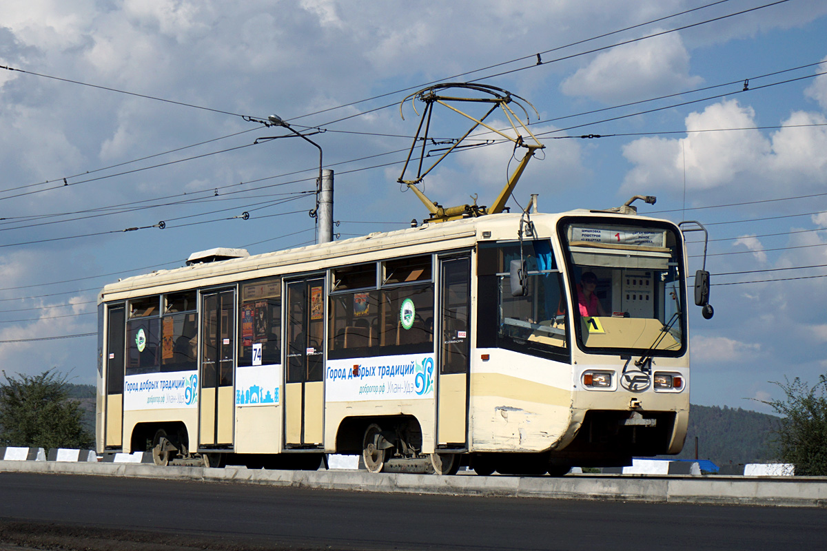 Улан-Удэ, 71-619КТ № 74