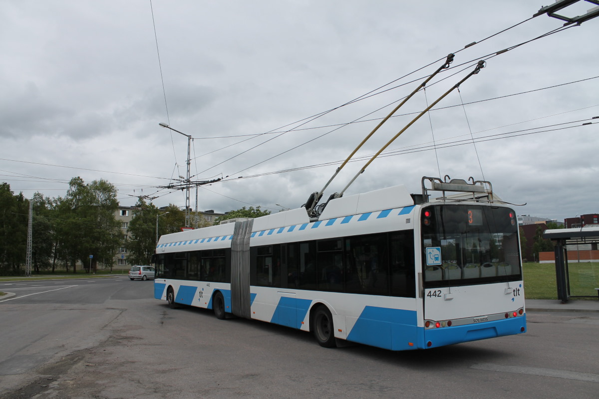 Таллин, Solaris Trollino III 18 AC № 442