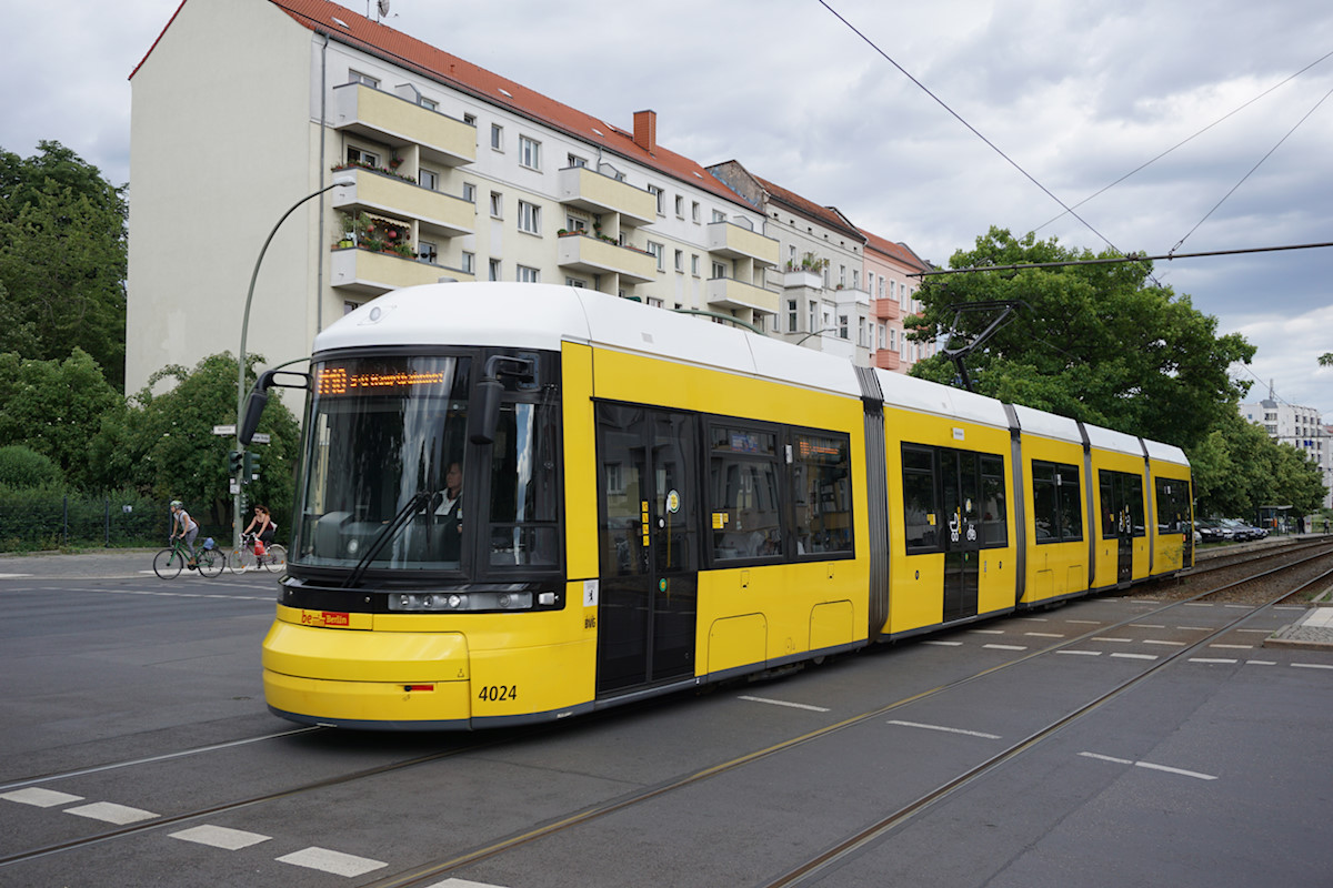 Берлин, Bombardier Flexity Berlin (GT6-08ZR/F6Z) № 4024